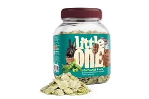 Little One Лакомство для всех видов грызунов Плющеный горох, 230г