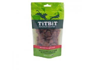 TiTBiT Подушечки с обсыпкой из рубца говяжьего для собак золотая коллекция 80г