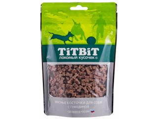 TiTBiT Косточки мясные для собак с говядиной, 145г