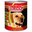Зоогурман БигДог (BigDog), Консервы для собак Телятина с кроликом, 850г