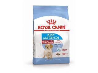 Royal Canin Medium Puppy, Сухой корм для щенков пород средних размеров (вес взрослой собаки от 11 до 25 кг) в возрасте до 12 месяцев, 3 кг