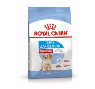 Royal Canin Medium Puppy, Сухой корм для щенков пород средних размеров (вес взрослой собаки от 11 до 25 кг) в возрасте до 12 месяцев, 3 кг