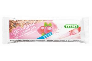 TiTBiT Мюсли Berry с индейкой и брусникой,  1 штука