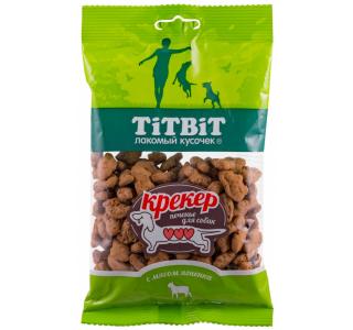 TiTBiT Крекер с мясом ягненка, 100г