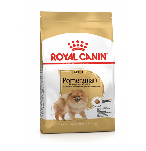 Royal Canin Pomeranian Adult Сухой корм для взрослых собак породы Померанский Шпиц, 1,5 кг