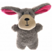 HomePet Игрушка для собак плюш Щенок с пищалкой, 15х17 см