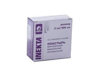 INEKTA Пластырь на тканевой основе 2*500см