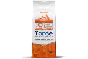 Monge Dog Speciality Line Monoprotein Сухой корм Monge Dog Speciality Line Monoprotein для взрослых собак всех пород, из утки с рисом и картофелем, 500 г (весовой)