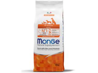 Monge Dog Speciality Line Monoprotein Сухой корм Monge Dog Speciality Line Monoprotein для взрослых собак всех пород, из утки с рисом и картофелем, 500 г (весовой)