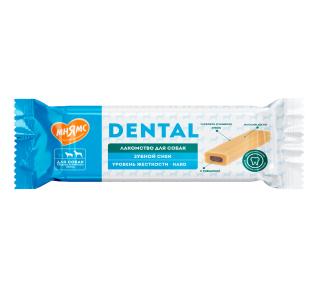 Мнямс DENTAL Лакомство  для собак "Зубной снек" с говядиной, 95г