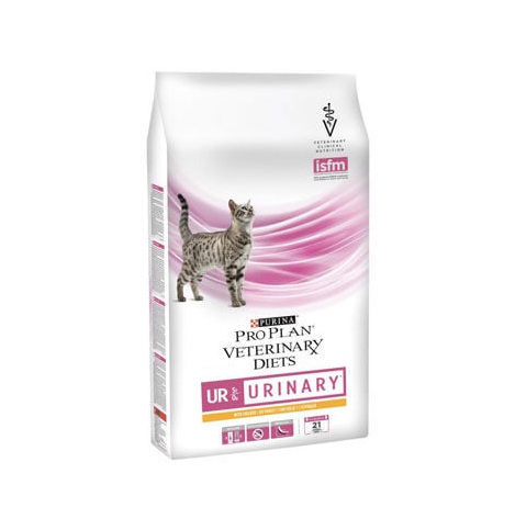 PRO PLAN VETERINARY DIETS UR ST/OX URINARYСухой корм для кошек при болезнях нижних отделов мочевыводящих путей, с курицей, 350г