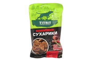TiTBiT Сухарики с телятиной лакомство для собак 55 г