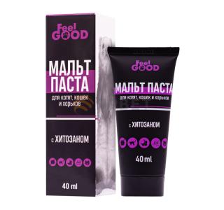 FeelGOOD Мальт-паста с хитозаном для котят, кошек и хорьков, 40 мл