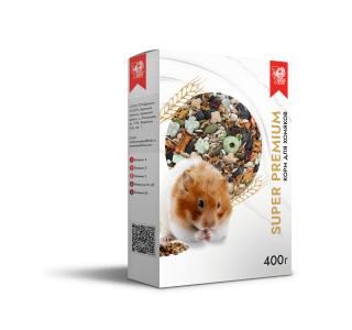 Seven Seeds SUPER PREMIUM Корм для хомяков, 400 г