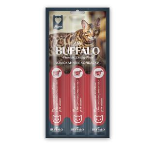 MR. BUFFALO Изысканные колбаски с мясом говядины и утки, 1 штука