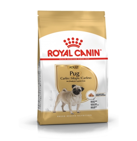 Royal Canin Pug Adult, Сухой корм для взрослых собак породы мопс, 500 гр