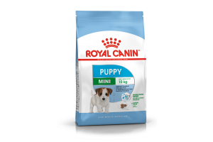 Royal Canin Mini Puppy Корм сухой полнорационный для щенков собак мелких размеров (вес взрослой собаки до 10 кг) в возрасте до 10 месяцев, 800г