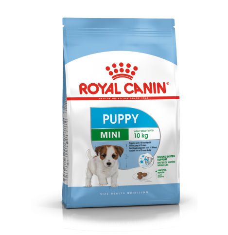 Royal Canin Mini Puppy Корм сухой полнорационный для щенков собак мелких размеров (вес взрослой собаки до 10 кг) в возрасте до 10 месяцев, 800г