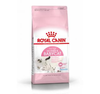 Royal Canin Mother & Babycat Сухой корм для беременных и кормящих кошек, а также для котят во время первой фазы роста (в возрасте от 1 до 4 месяцев) и в период отъёма, 400г