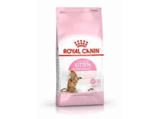 Royal Canin Kitten Sterilised Сухой корм для стерилизованных котят (в возрасте от 6 до 12 месяцев), 400г