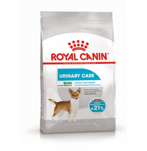 Royal Canin Mini Urinary Care (Мини уринари кэа). Сухой корм для взрослых и стареющих собак мелких размеров (весом от 1 до 10 кг) в возрасте 10 месяцев и старше, с чувствительной мочевыделительной системой