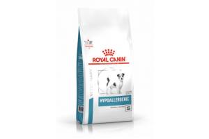 Royal Canin Hypoallergenic Small Dog  Сухой корм полнорационный диетический для взрослых собак весом до 10 кг, применяемый при пищевой аллергии или пищевой непереносимости, 1кг.