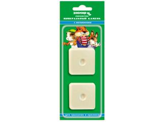 ЗООМИР Минеральный камень для грызунов с витаминами, 2 шт.