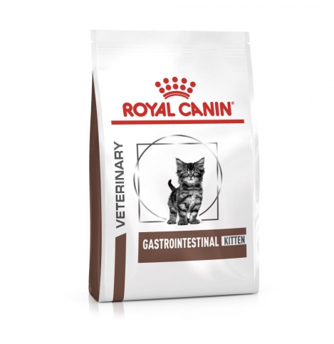 Royal Canin Gastrointestinal Kitten Корм сухой полнорационный диетический для котят в возрасте от 2 до 10 месяцев при нарушениях пищеварения, 400г