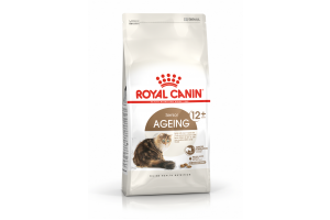 Royal Canin Ageing 12+ Сухой корм для стареющих кошек в возрасте старше 12 лет, 400г