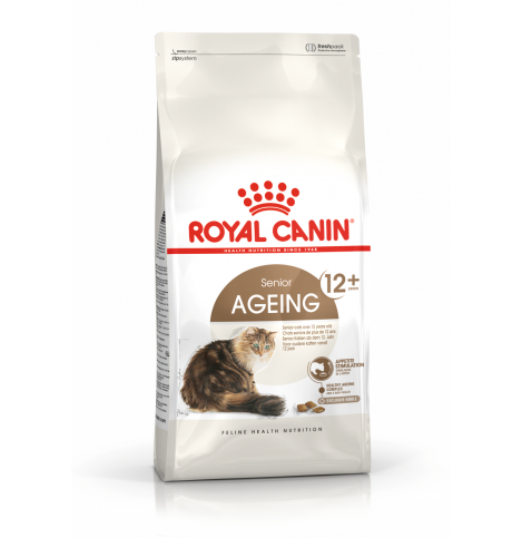 Royal Canin Ageing 12+ Сухой корм для стареющих кошек в возрасте старше 12 лет, 400г