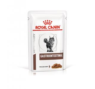 Royal Canin Gastrointestinal (в соусе) консервированный корм для кошек, рекомендуемый при острых расстройствах пищеварения, 85г