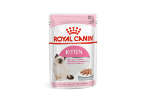 Royal Canin Kitten (в паштете) Консервированный корм для котят в период второй фазы роста в возрасте до 12 месяцев (паштет), 85г