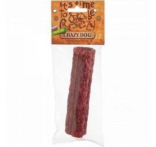 CRAZY DOG Воздушная трубочка  с говядиной (для собак средних пород). 3 шт