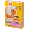 Friskies Сухой корм для котят с курицей, молоком и полезными овощами, 400г