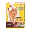 Friskies Сухой корм  для взрослых кошек, мясо с овощами, 400 г