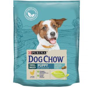 Dog Chow Small Breed Puppy (Сухой корм для щенков мелких пород) с курицей, 800 гр