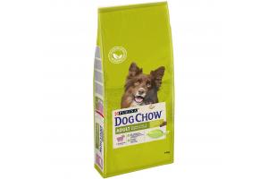 Dog Chow Adult (Сухой корм для взрослых собак) с ягненком, 500 г (весовой)