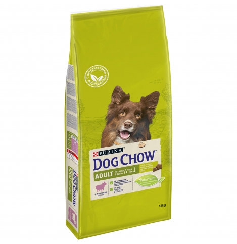 Dog Chow Adult (Сухой корм для взрослых собак) с ягненком, 500 г (весовой)