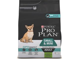 Pro Plan OPTIDIGEST SMALL&MINI ADULT SENSITIVE DIGESTION (для взрослых собак мелких и карликовых пород) с высоким содержанием ягненка, 700 гр