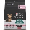 Pro Plan OPTIDERMA SMALL&MINI PUPPY SENSITIVE SKIN (Сухой корм для щенков мелких и карликовых пород) с высоким содержанием лосося, 700 гр