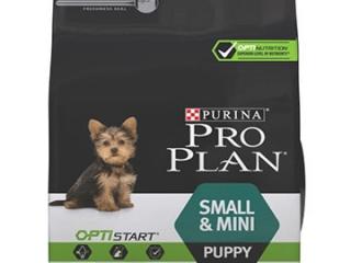 Pro Plan OPTISTART SMALL&MINI PUPPY (Сухой корм для щенков мелких и карликовых пород) с высоким содержанием курицы, 700 гр