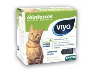 Viyo Reinforces CAT ADULT, пребиотический напиток для взрослых кошек, 1 шт. 30 мл