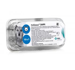 Нобивак DHPPi (Nobivac DHPPi), вакцина для собак, фл. 1 мл (1 доза)