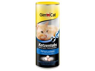 GimCat Katzentabs, витамины для кошек с рыбой и биотином, 1 шт.