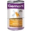 GEMON DOG MEDIUM консервы для взрослых собак средних пород, с курицей и индейкой, 1,250 кг