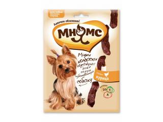 Мнямс мини-колбаски 75г курица