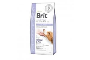 Brit Veterinary Diet Dog Grain free Gastrointestinal (при острых и хронических гастроэнтеритах) Сухой корм для собак с сельдью и горохом, 2 кг