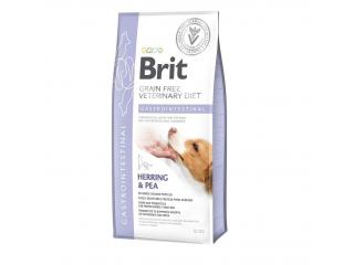 Brit Veterinary Diet Dog Grain free Gastrointestinal (при острых и хронических гастроэнтеритах) Сухой корм для собак с сельдью и горохом, 2 кг