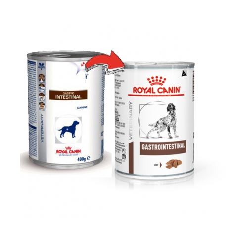 Royal Canin Gastrointestinal (паштет) Влажный корм для собак, рекомендуемый при расстройствах пищеварения, в реабилитационный период и при истощении. Ветеринарная диета. - 400 гр