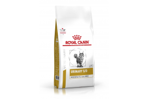 Royal Canin Urinary S/O Moderate Calorie Сухой корм для взрослых кошек предрасположенных к набору лишнего веса, 400г